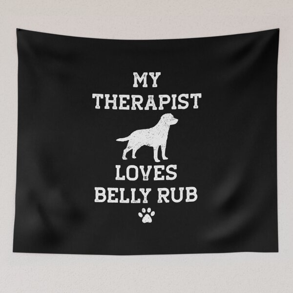 Item preview, My Therapist is My Mutt designed and sold by rafaeltto.
