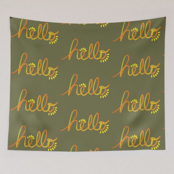 Item preview, Hello! designed and sold by FrancesPoff.