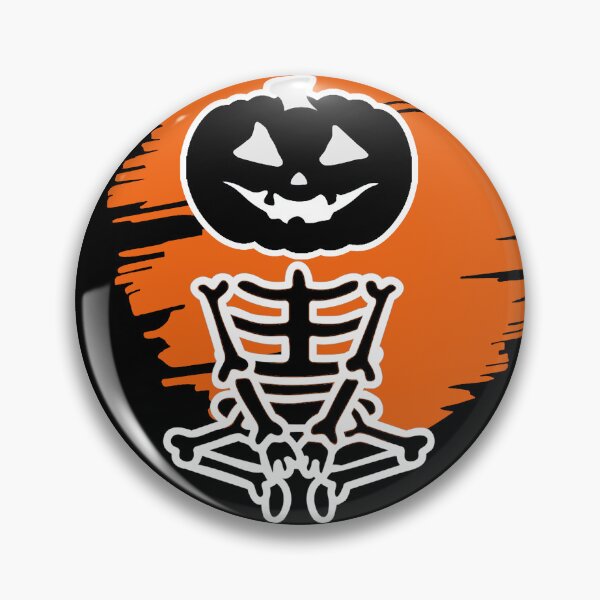 Item preview, Pumpkin Skeleton Hallween designed and sold by Toonify4U.