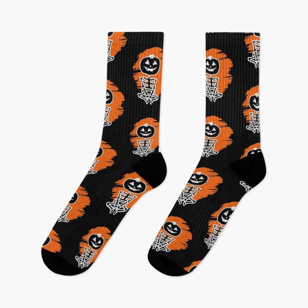 Item preview, Pumpkin Skeleton Hallween designed and sold by Toonify4U.