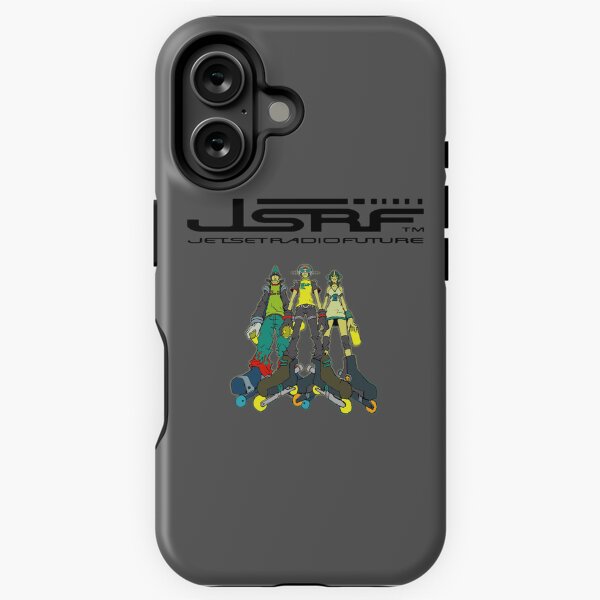 Vista previa del artículo con la obra «Jet Set Radio Future (JSRF) Texto del logotipo de los GG en negro», diseñado y vendido por everything4eva.