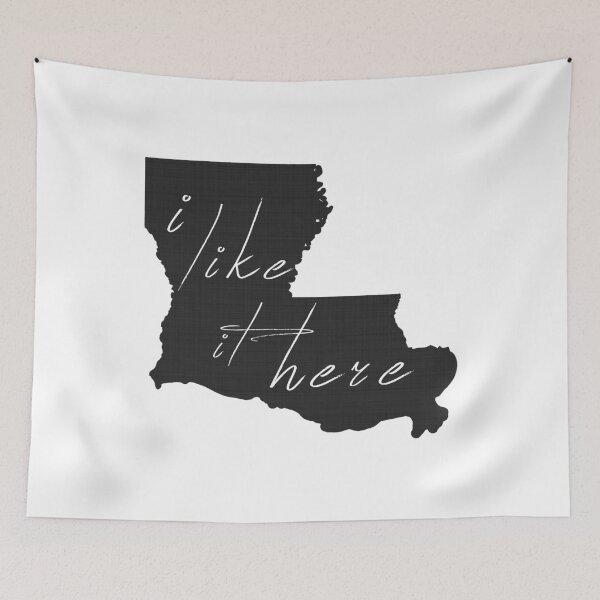 Item preview, I Like it Here Louisiana designed and sold by surgedesigns.