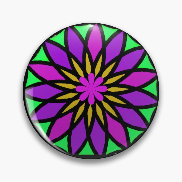 Item preview, colourful mandala art designed and sold by time-to-relax.