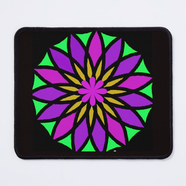Item preview, colourful mandala art designed and sold by time-to-relax.