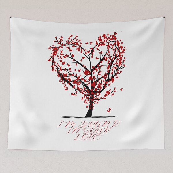 Item preview, amour, arbre, nature, mignon, arbres, ROUGE designed and sold by KnutMoser.