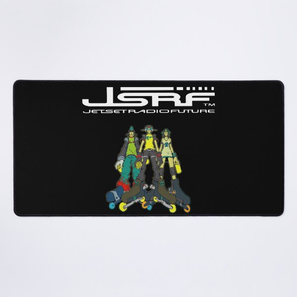 Vista previa del artículo con la obra «Jet Set Radio Future (JSRF) Texto del logotipo de GGs Blanco», diseñado y vendido por everything4eva.