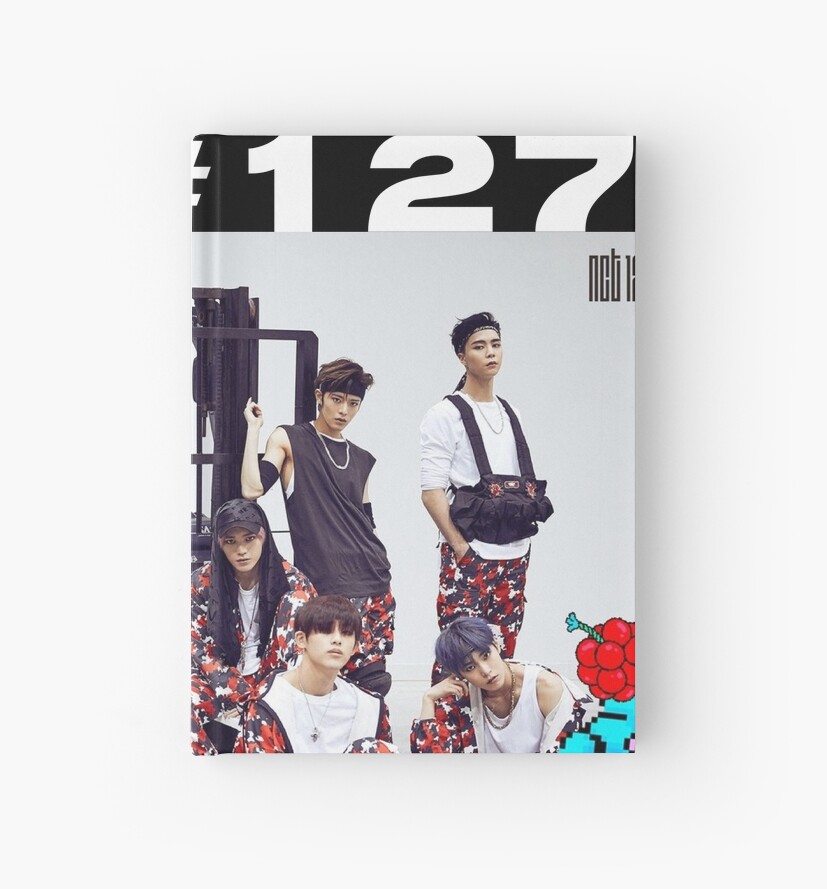 nct 127 cherry bomb 02 hardcover journal by nurfzr redbubble