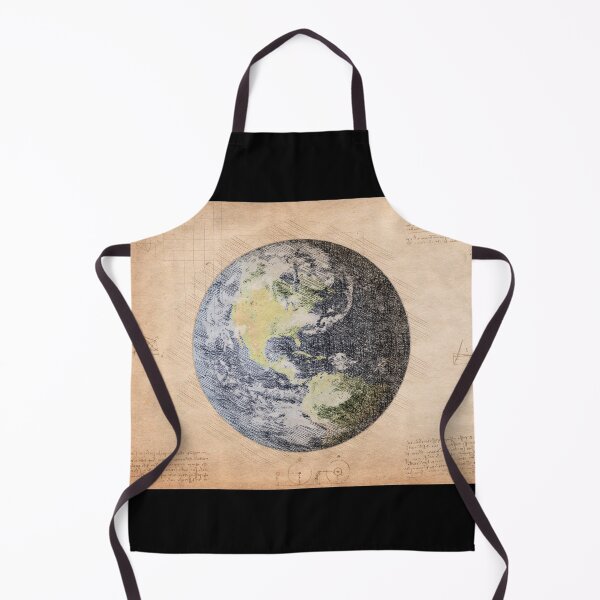 Item preview, Da Vinci Sketch Art Planet Earth - Vintage designed and sold by Rayyanz.