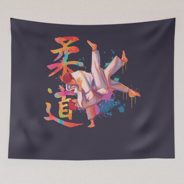 Item preview, Gifts For Women Grappling Judo technique watercolor fighters and japanese designed and sold by HaagBachmann.