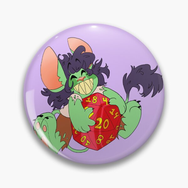 Item preview, Dice Goblin designed and sold by LichesGetStitches.