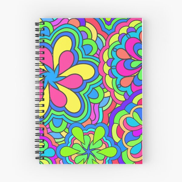 Item preview, Funky Colorful Psychedelic Retro Art designed and sold by Alondra.