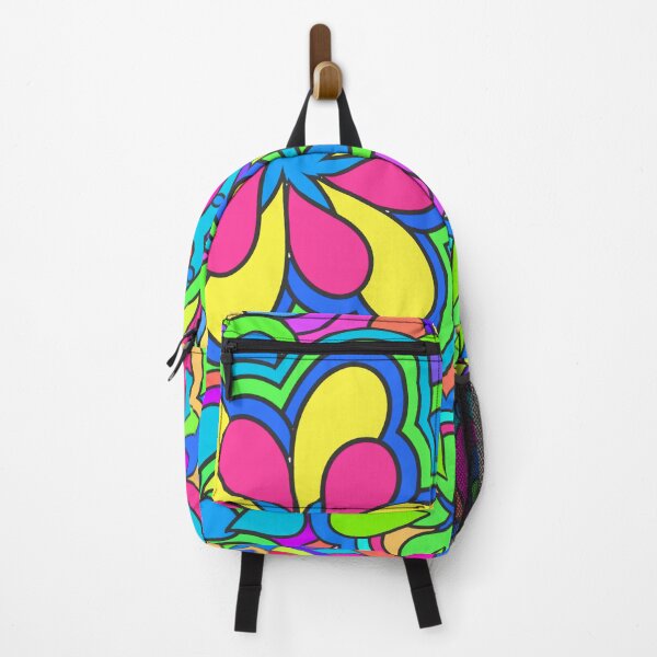 Item preview, Funky Colorful Psychedelic Retro Art designed and sold by Alondra.