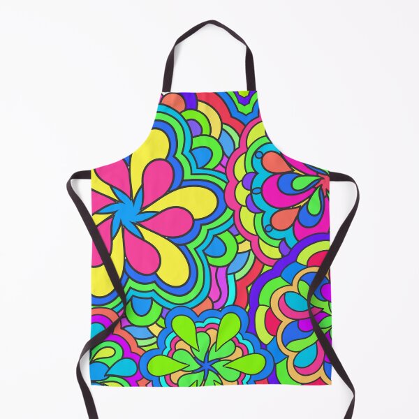 Item preview, Funky Colorful Psychedelic Retro Art designed and sold by Alondra.