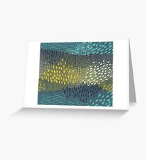 Cosmic Particles by Friztin Greeting Card