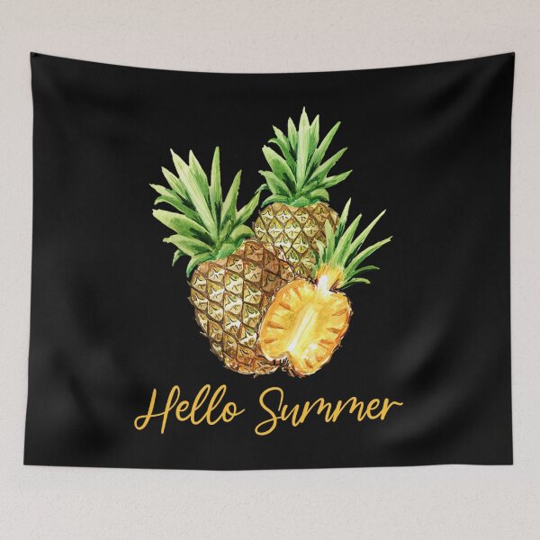 Item preview, Hello Summer Pineapple Tropical Fruit designed and sold by Blok45.