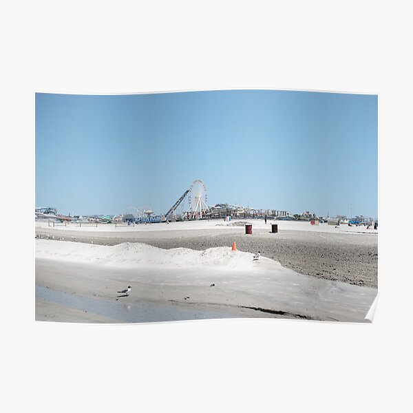 "Moreys Pier Boardwalk in Wildwood NJ " Poster for Sale by Absolution46