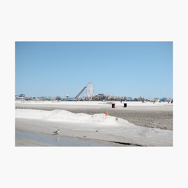 "Moreys Pier Boardwalk in Wildwood NJ " Photographic Print for Sale by