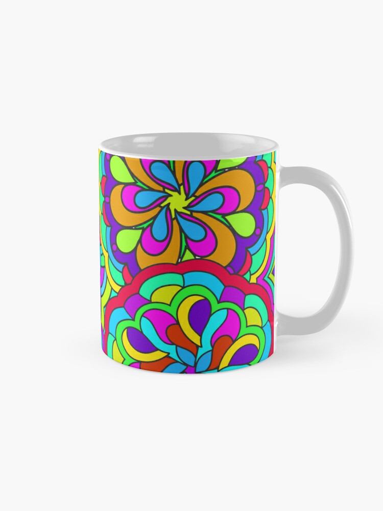Funky Flower Mug
