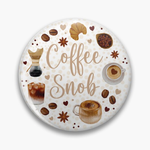 Item preview, Coffee Snob designed and sold by KrisInStitches.