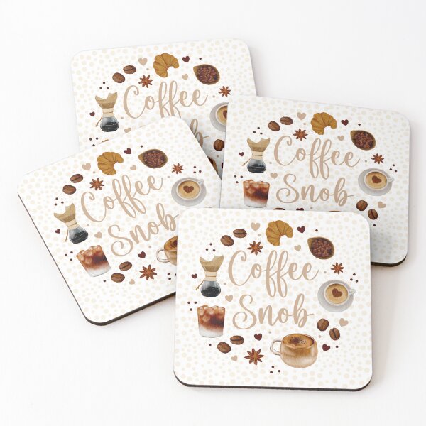 Item preview, Coffee Snob designed and sold by KrisInStitches.