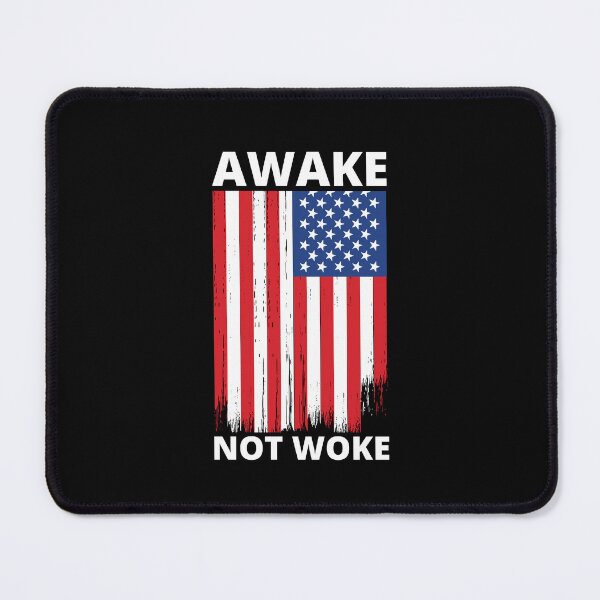 Item preview, Awake not woke designed and sold by JustPoly.