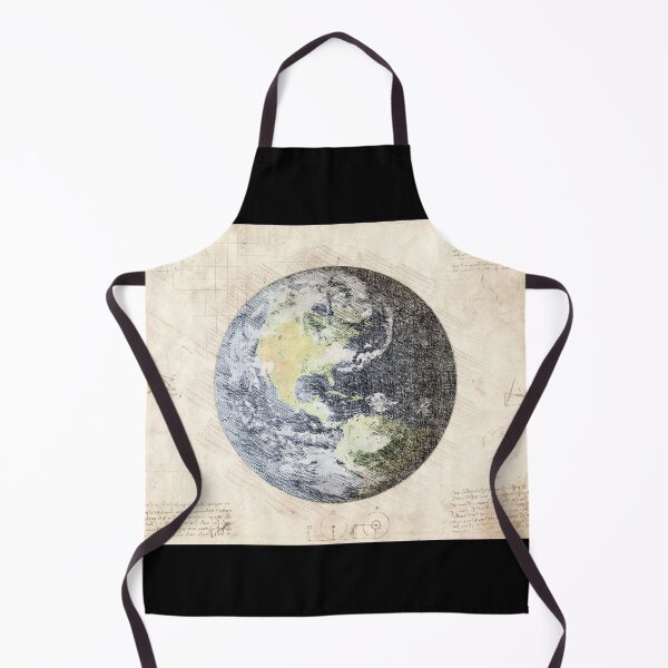 Item preview, Da Vinci Sketch Art Planet Earth - Paper designed and sold by Rayyanz.