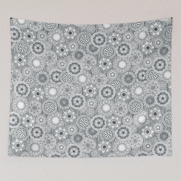 Item preview, mandala cirque metal white designed and sold by scrummy.