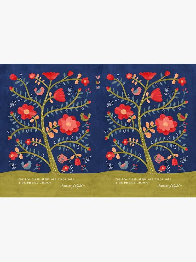 Rose Tree Flower Journal by studiocarrie