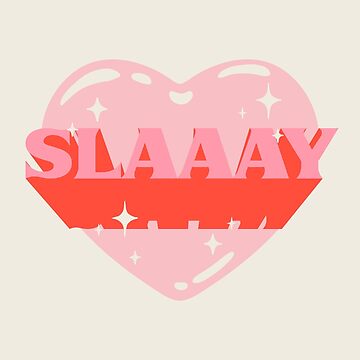 SLAAAY, Pink Heart Preppy Aesthetic