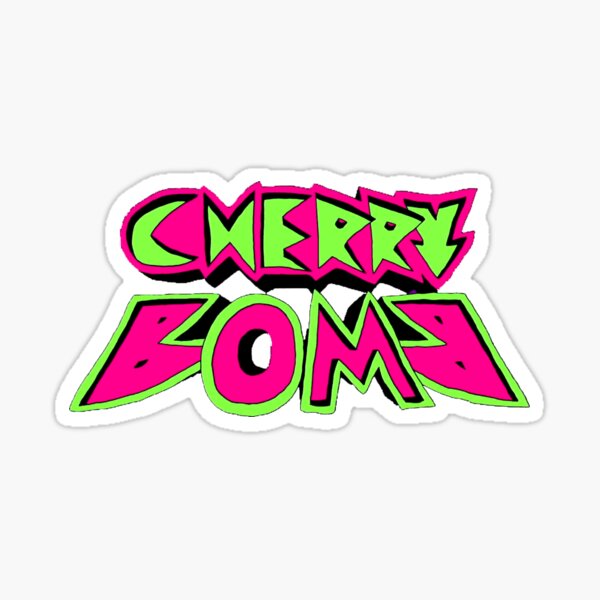 NCT 127 Cherry Bomb Logo Sticker