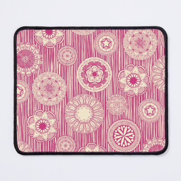 Item preview, mandala cirque spot pink cream designed and sold by scrummy.