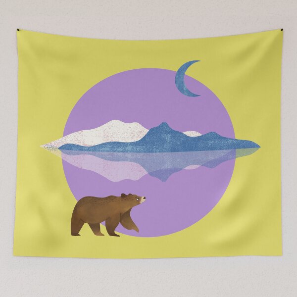 Item preview, Adventure time with a curious bear. designed and sold by CreativeStrand.