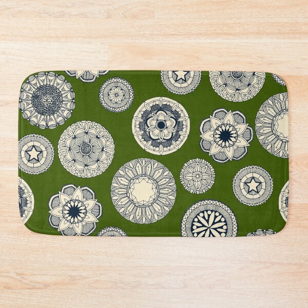 Item preview, mandala cirque spot green designed and sold by scrummy.