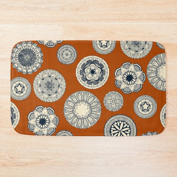 Item preview, mandala cirque spot orange designed and sold by scrummy.