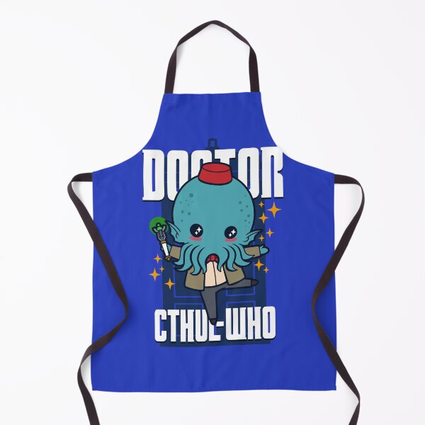 Item preview, Doctor Cthul-Who Cute Kawaii Cthulhu Whovian TIme Lord Call of Cthulhu designed and sold by BoggsNicolasArt.