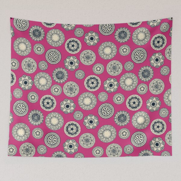 Item preview, mandala cirque spot pink designed and sold by scrummy.
