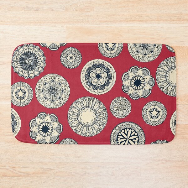 Item preview, mandala cirque spot red designed and sold by scrummy.