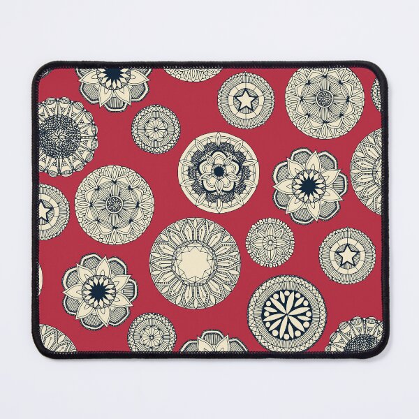 Item preview, mandala cirque spot red designed and sold by scrummy.