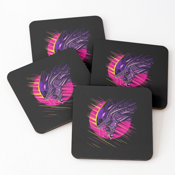 Item preview, Retro SUnset Psychodelic Alien designed and sold by KevinOndricka.
