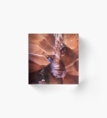Antelope Canyon Acrylic Block