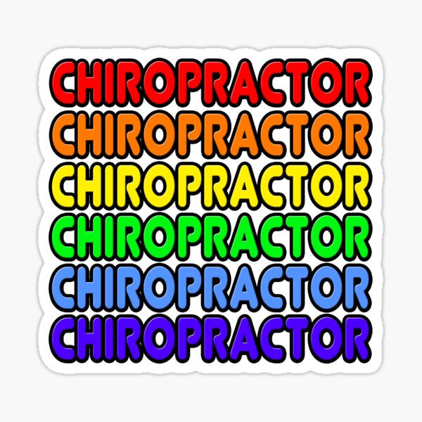 Item preview, Rainbow Chiropractor designed and sold by TKUP22.