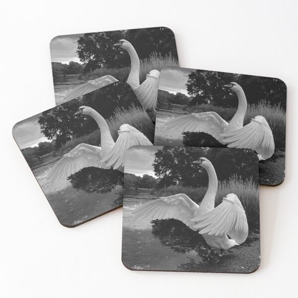Item preview, Swan Angel • Black & White • V designed and sold by Mortinus.