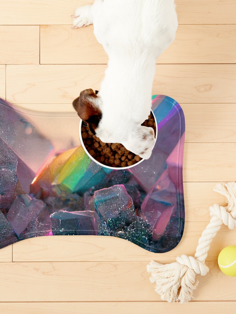 Alternate view of Rainbow Crystal Pet Mat