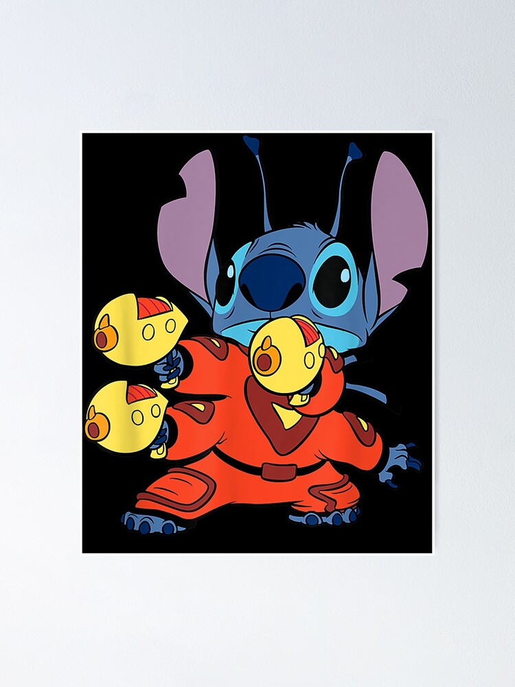 Day Gifts for Cartoon Stitch About Animals Lilo Funny Graphic Gift Poster  for Sale by MadelynLane