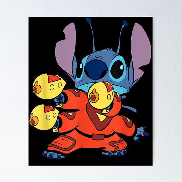 Day Gift for Cartoon Stitch About Animals Lilo Gifts Music Fans Poster for  Sale by MadelynLane