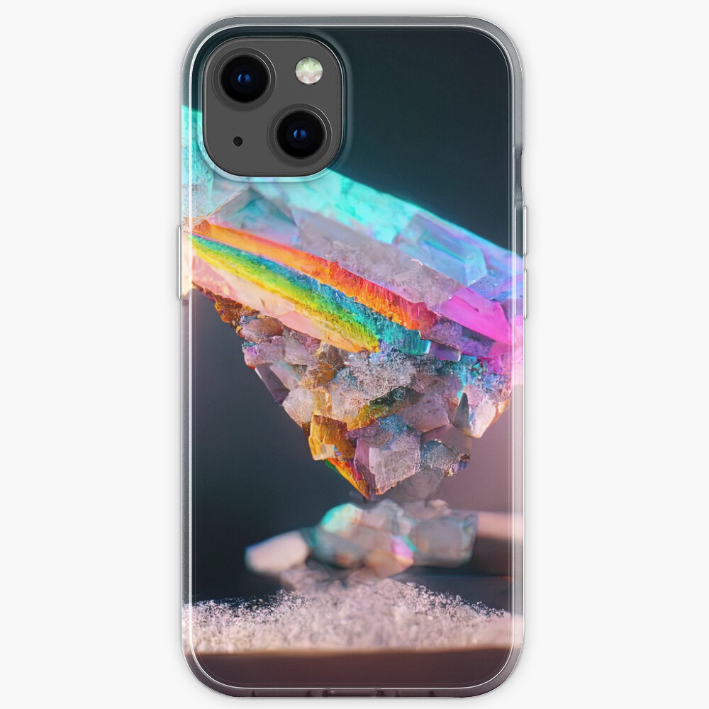 Rainbow Crystal iPhone Case