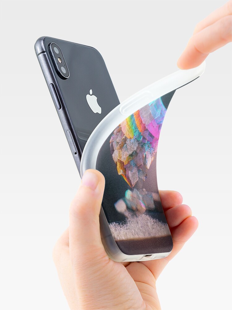 Alternate view of Rainbow Crystal iPhone Case