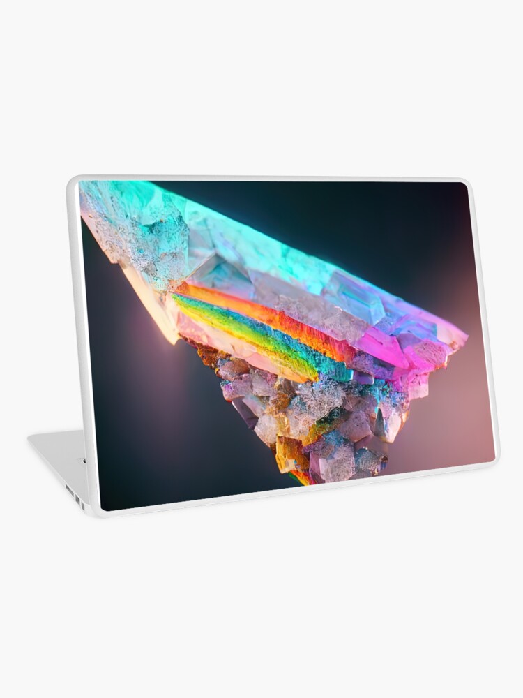 crystal laptop skin