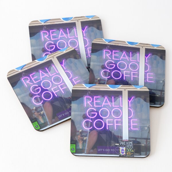 Item preview, Lyme Regis, Really Really Good Coffee designed and sold by JonDelorme.