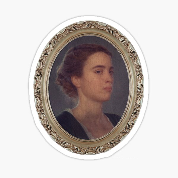 Héloïse Portrait Sticker